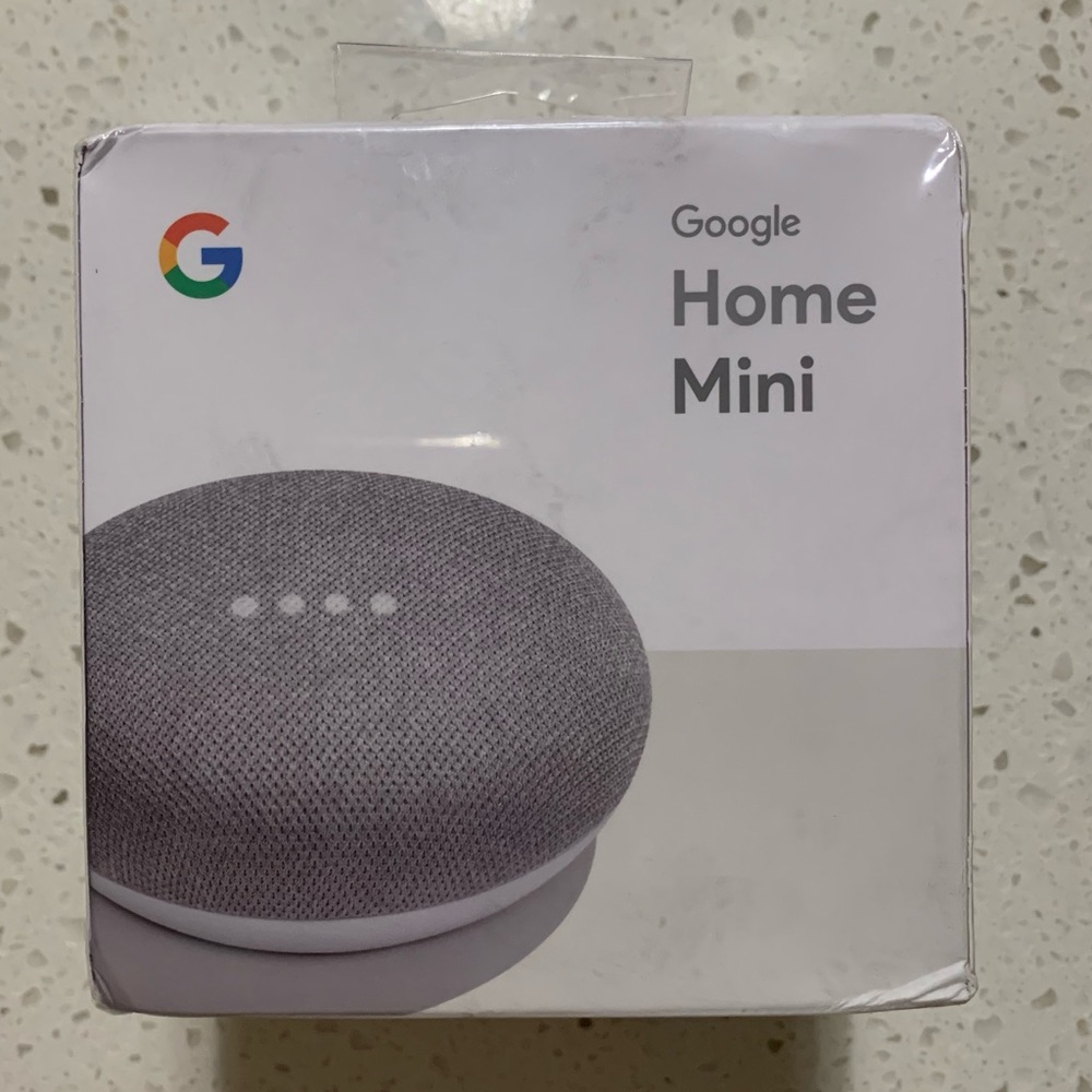 Brand new in packaging! Google home mini in chalk